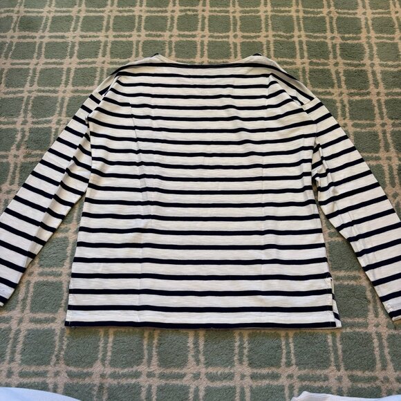 J. Crew stripe boatneck with Whale detail S - Picture 7 of 7